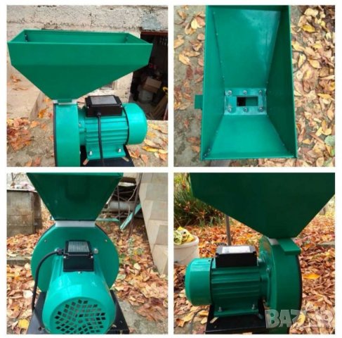 Фуражомелка Ярмомелка за Фураж с 4 сита 4.2kW кВ KRAFTROYAL  , снимка 2 - Циркуляри - 32404013