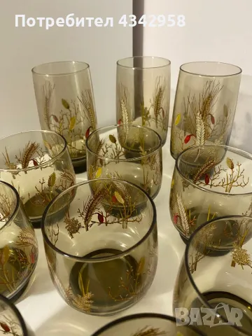 Luminarc Tivoli France. 1960-1970г.Ретро чаши., снимка 3 - Антикварни и старинни предмети - 49613177