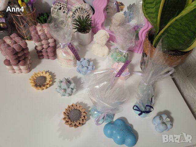 Ароматни соеви свещи от Azarea candles , снимка 4 - Декорация за дома - 44297202