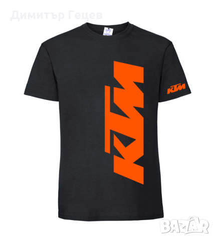 Мото Тениски KTM, снимка 3 - Тениски - 44804255