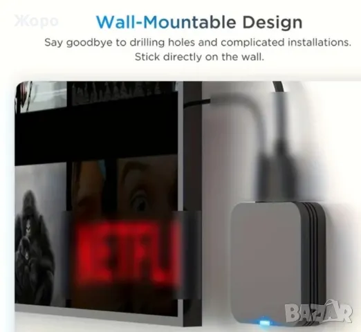 Мини ТВ-Бокс Allwinner H313 с четириядрен процесор, Android 10 2GB RAM/8GBEMMC, снимка 6 - Приемници и антени - 50092069