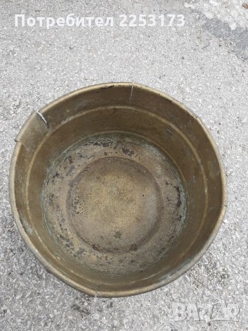 Месингов съд(кашпа), снимка 2 - Декорация за дома - 35900350