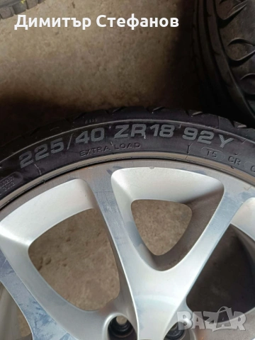 Гуми с джанти 225/40 ZR 18 92 Y 5x110, снимка 2 - Гуми и джанти - 53419438