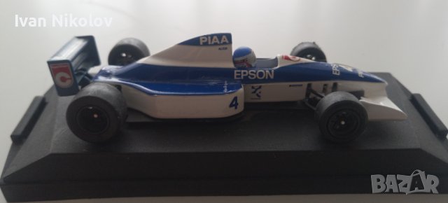 1/43 Tyrell-Ford 019 Jean Alesi by Onyx с автограф от Алези!, снимка 7 - Фен артикули - 41462849