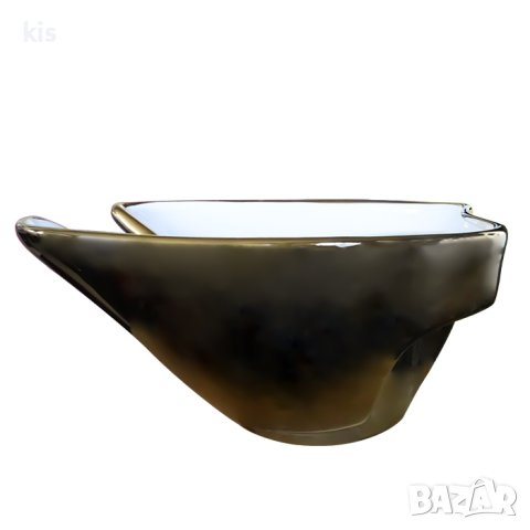 Луксозна мивка за измивна колона златно с бяло/черно, снимка 3 - Друго оборудване - 41688531