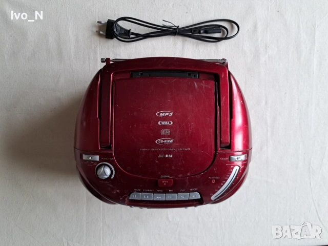 Радио Tamashi DX-B18 CD, MP3,USB,Tape., снимка 7 - Радиокасетофони, транзистори - 53447055