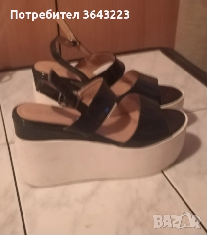 Сандали на платформа, снимка 2 - Сандали - 52519223