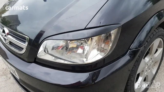 Вежди за фарове за Opel Zafira A (1998-2005) - EU - Черни