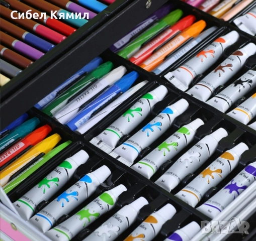 Творчески комплект за рисуване с изключително разнообразие от цветове, снимка 2 - Други - 51704976