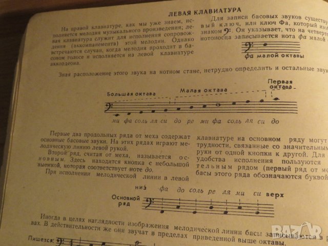 Руска подробна школа за акордеон, учебник за акордеон П.Лундонов 1985г  СССР, снимка 5 - Акордеони - 35663148