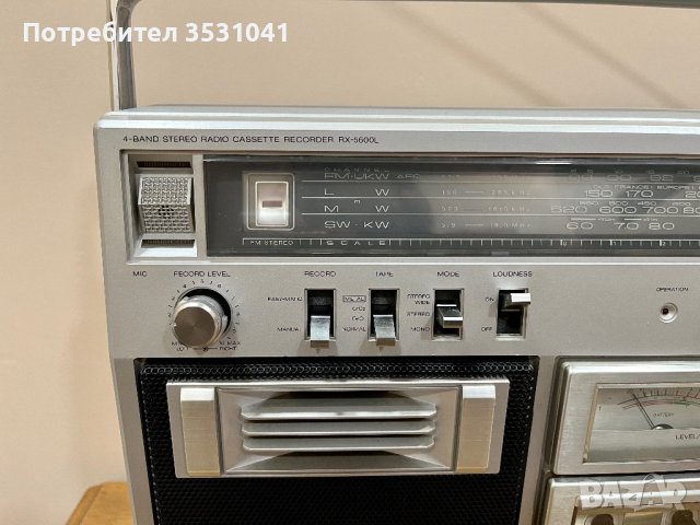 Panasonic RX-5600 касетофон, снимка 3 - Радиокасетофони, транзистори - 41348286