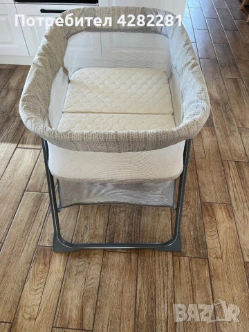 Бебешка кошара Craco side by side, снимка 2 - Бебешки легла и матраци - 53643220