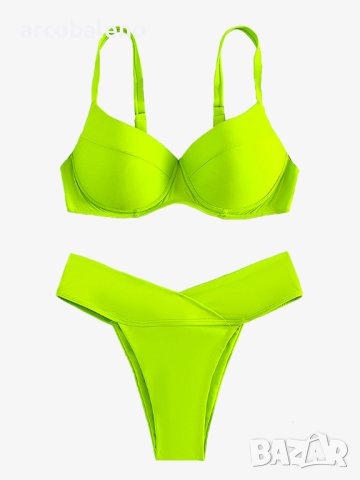 Секси дамски бански костюм, 5цвята , снимка 15 - Бански костюми - 40361464