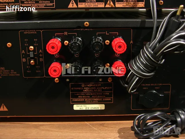 Комплект Pioneer c-90 / m-90, снимка 13 - Ресийвъри, усилватели, смесителни пултове - 50393513