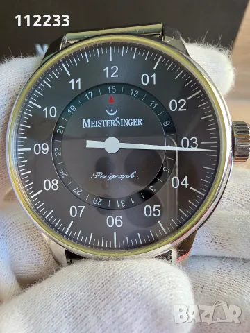 БАРТЕР MeisterSinger Perigraph Automatic 43mm, снимка 11 - Мъжки - 55789748