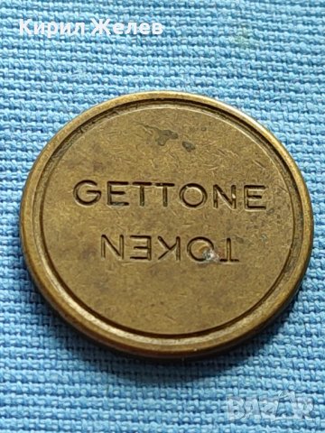 СТАР РЯДЪК ЖЕТОН GETTONE, TOKEN За КОЛЕКЦИОНЕРИ 12671, снимка 2 - Други ценни предмети - 42519021
