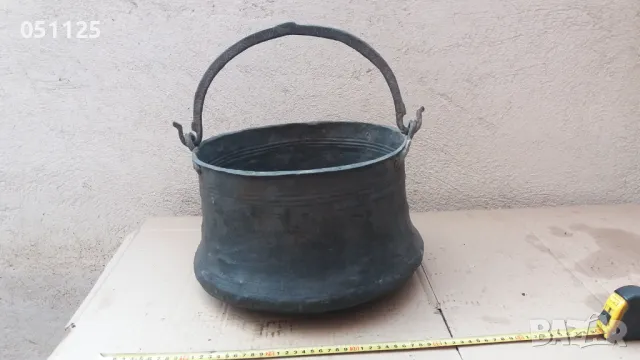 кован меден бакър, казан , снимка 5 - Антикварни и старинни предмети - 47620328