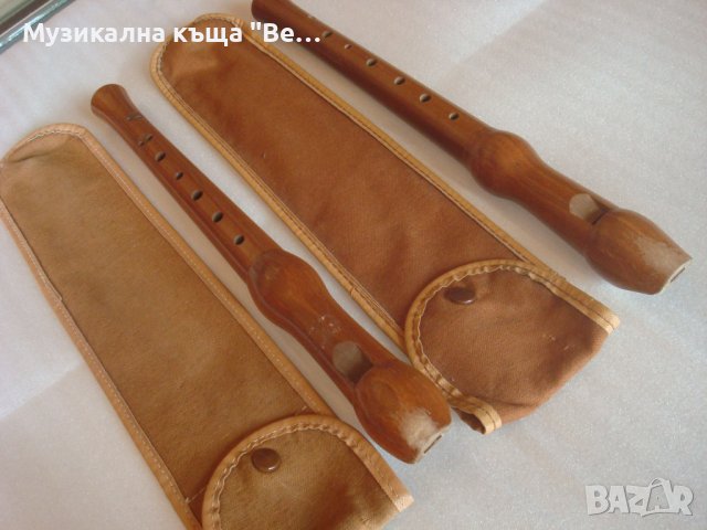 Блок флейти сопрано с калъфи /2бр./, снимка 2 - Духови инструменти - 40709954