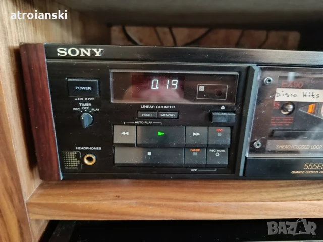 Касетен дек SONY TC-K555ESR
, снимка 8 - Декове - 50785511