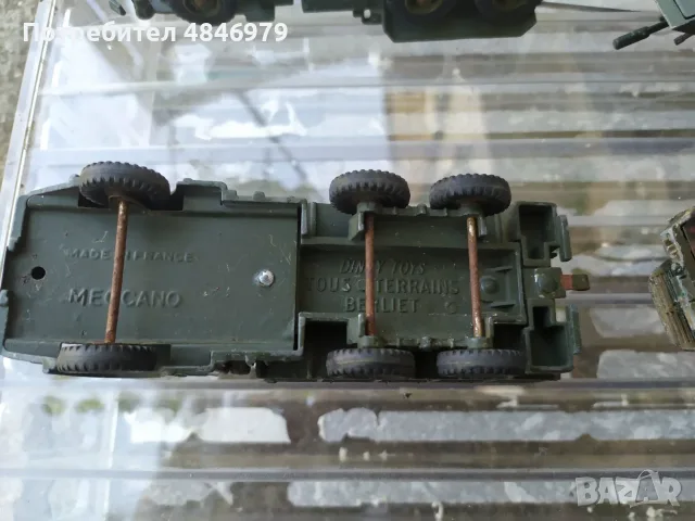 Лот стари военни играчки/танкове/камиони, снимка 5 - Колекции - 55980375