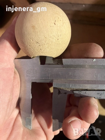 Дървени топчета с отвор, снимка 4 - Декорация за дома - 52467785