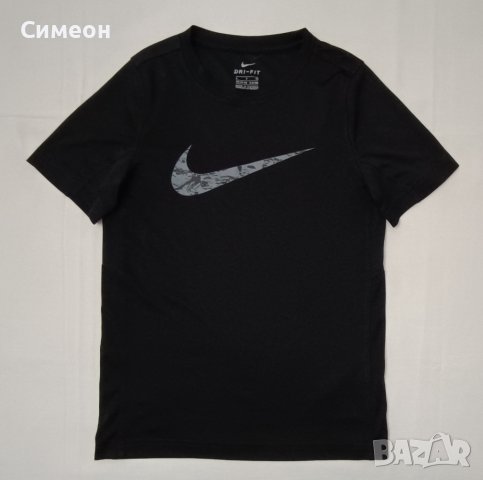 Nike DRI-FIT оригинална тениска ръст 128-137см Найк спорт фланелка