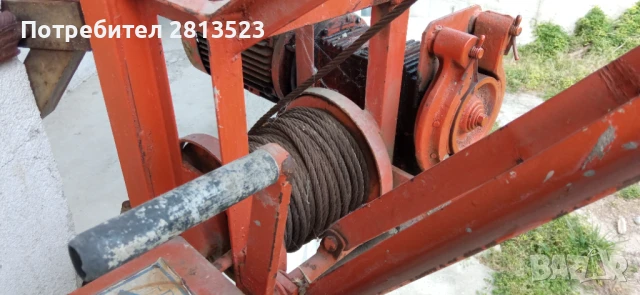 Телфер,кран,хаспел, снимка 6 - Индустриална техника - 50575155