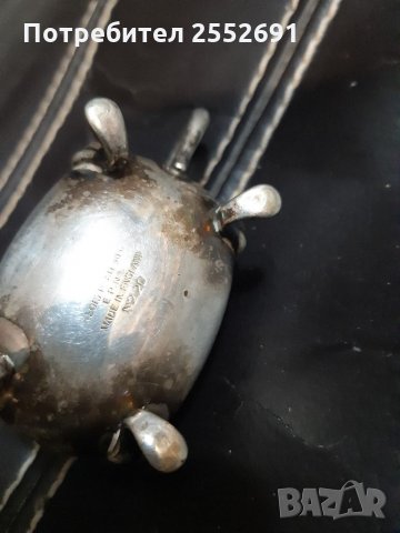 Посребрен съд, снимка 3 - Антикварни и старинни предмети - 34050885