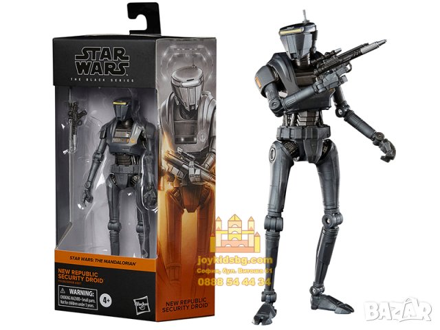 New Republic Security Droid – Star Wars: The Mandalorian The Black Series Hasbro 11057, снимка 2 - Фигурки - 40277560
