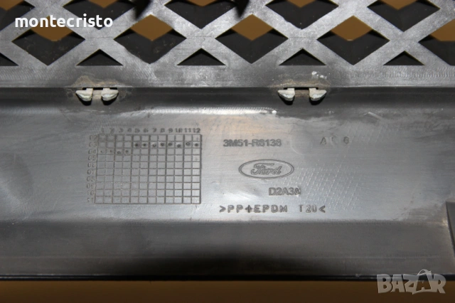 Предна решетка Ford Focus C-Max (2003-2007г.) предна емблема Форд CMax / 3M51R8138 / 3M51-R8138, снимка 8 - Части - 53437738