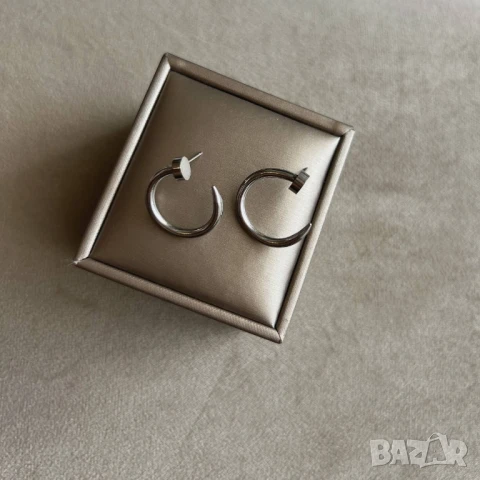 обеци от стомана , снимка 7 - Обеци - 51052832