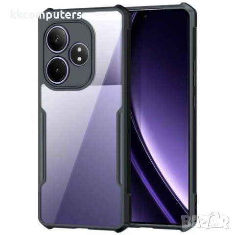 Realme GT 6 / GT6 XUNDD Силиконов Калъф TPU+Acrylic и Протектор