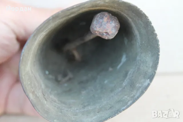 Стар бронзов чан, снимка 8 - Антикварни и старинни предмети - 50363851