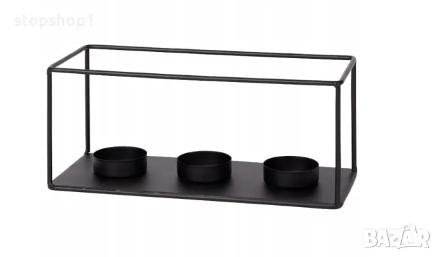 Свещник за чаени свещи Zd Trading 9,5 см, 3 свещи