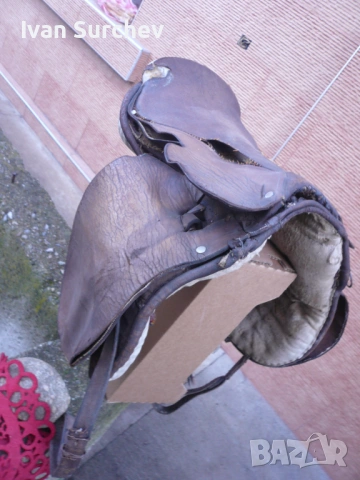 СТАРО СЕДЛО ОТ ПЕТДЕСТТЕ ГОДИНИ, снимка 8 - Други животни - 53256267