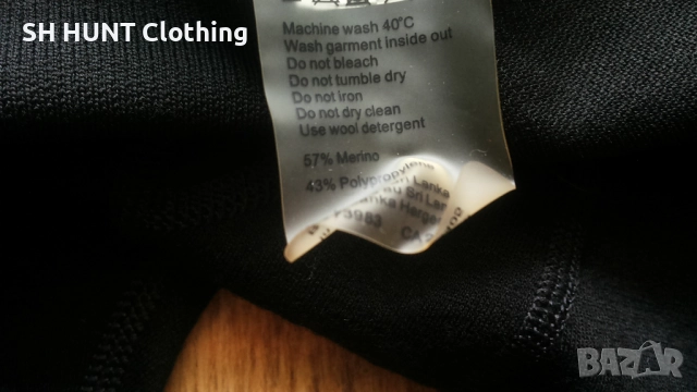 HELLY HANSEN Thermo Underwear 57% Merino Wool размер XL термо долница 57% Мерино вълна - 1511, снимка 10 - Екипировка - 52515490