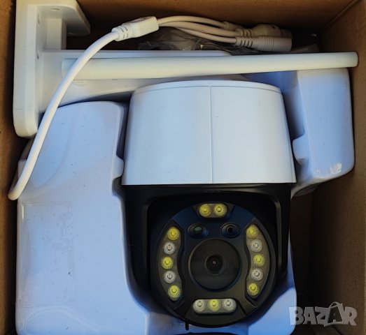 Външна wi-fi охранителна камера 4,6мегпиксела с коментар на цената. , IP66,, снимка 2 - Камери - 38807475