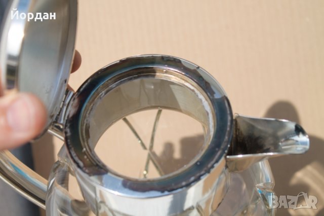 Кристална ваза с метален посребрен обков , снимка 9 - Вази - 35831546