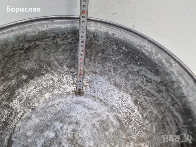 Меден леген, снимка 3 - Антикварни и старинни предмети - 51555752