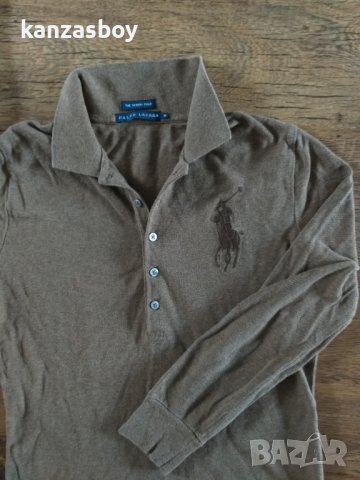ralph lauren the skinny polo - страхотна дамска блуза, снимка 4 - Блузи с дълъг ръкав и пуловери - 39564376