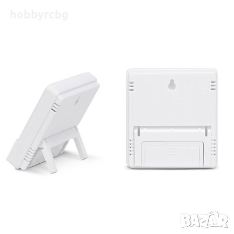 HTC-1, Термометър, влагомер и часовник за стена, маса, снимка 4 - Други стоки за дома - 41457565