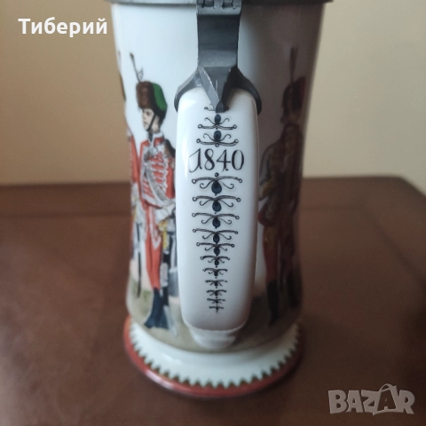 Порцеланова халба за бира-колекционерска, снимка 7 - Чаши - 52300582