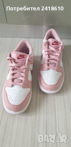 Nike  Dunk Low Pink Velvet   Size 38 /24 см. UK 5  US 5.5  НОВО! ОРИГИНАЛ! Дамски Кецове., снимка 6 - Кецове - 52575408