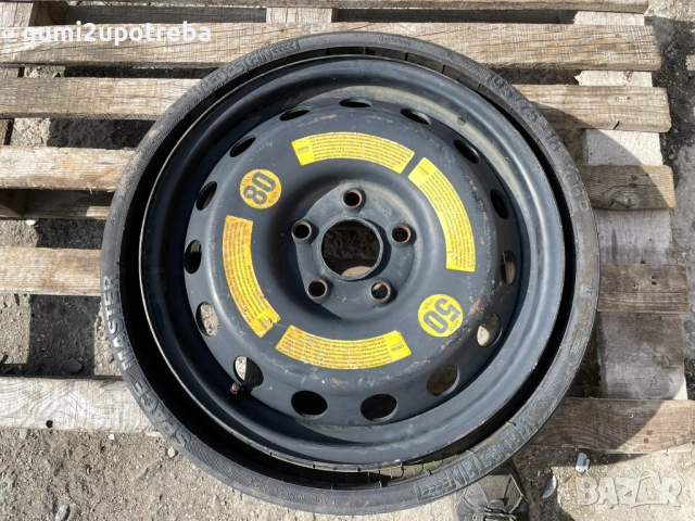 195/75/18 резервна джанта патерица 5х130 Audi Q7 Touareg Cayenne 7L0601027A
