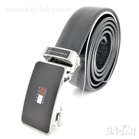 Мъжки колан в черно TOMMY HILFIGER Код на продукта:C-032