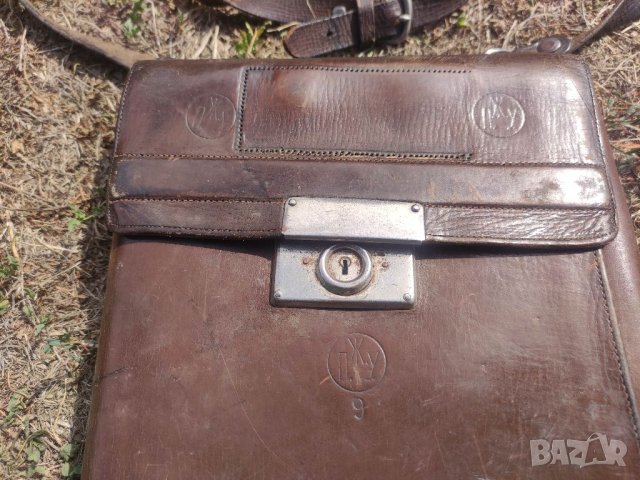 Продавам стара Командирска чанта ,планшет П.Ж.У. 9  , снимка 5 - Антикварни и старинни предмети - 42010729