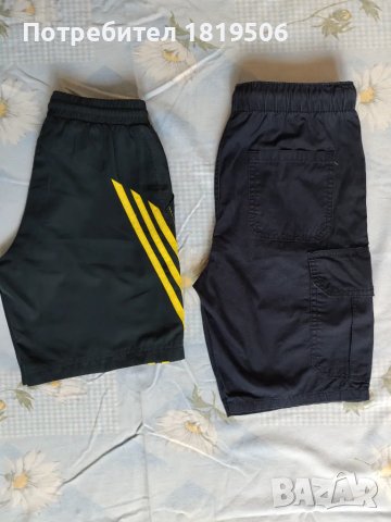 къси панталонки за момче 140-146см 2бр по 4, снимка 2 - Къси панталони - 50329725