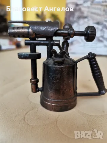 Миниатюрна бензинова горелка (острилка) , снимка 2 - Декорация за дома - 49629820