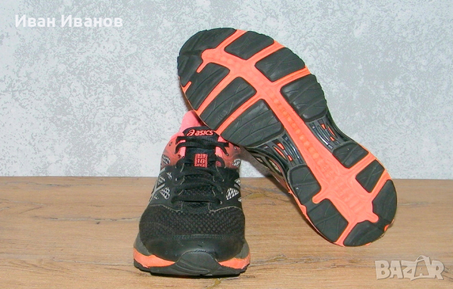 водоустойчиви маратонки Asics Gel-Cumulus 18 GTX Gore-tex   номер 37,5, снимка 7 - Маратонки - 36275312