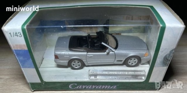 Mercedes-Benz SL600 Roadster 1997 - мащаб 1:43 на Cararama моделът е нов в кутия, снимка 3 - Колекции - 44272038